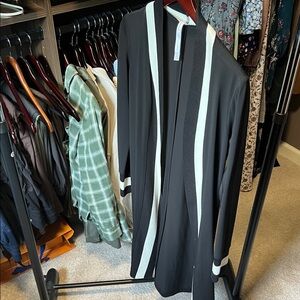Iris Setlakwe Black and White Cardigan